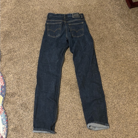 Levi’s Silver Tab High Waist Straight Leg 100% cotton Jeans - Picture 2 of 3